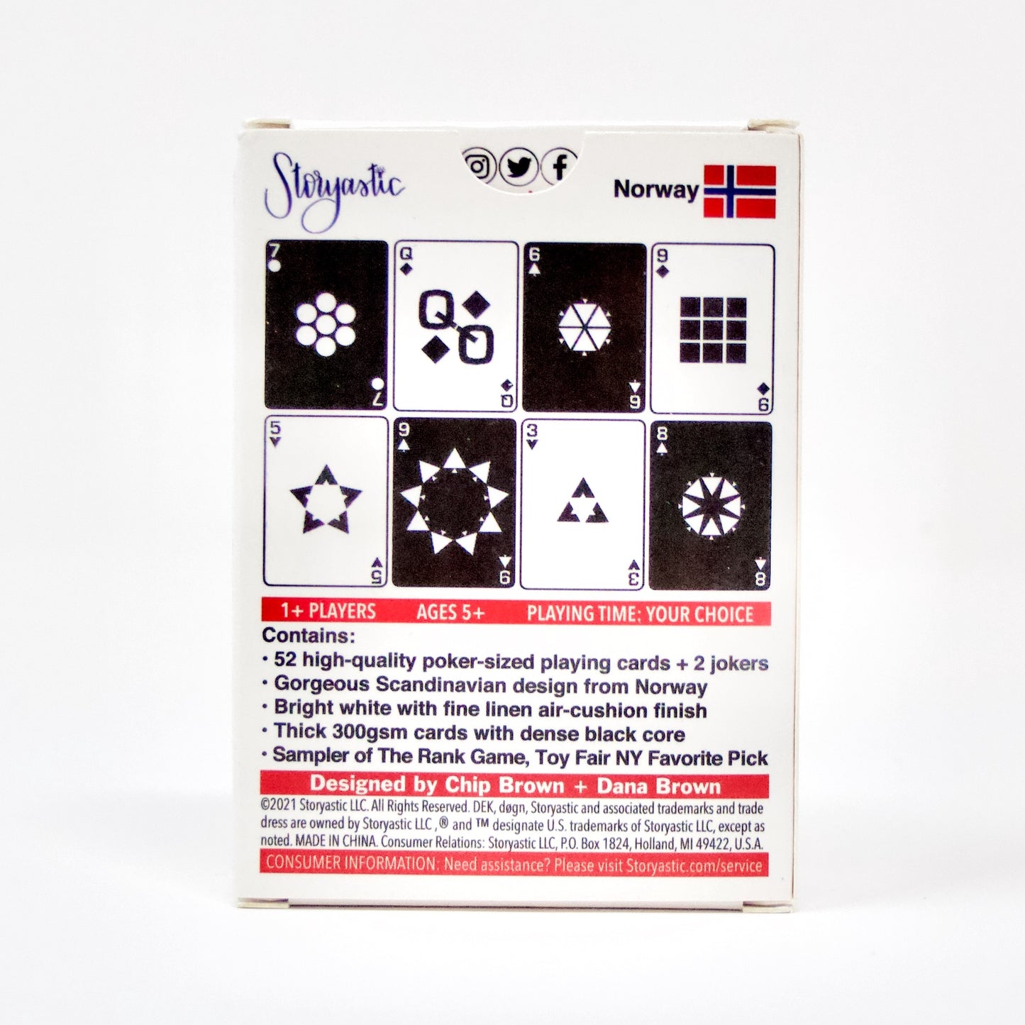 29423 | DEK of Cards: døgn DEK (dogn)–Scandinavian Design Playing Cards