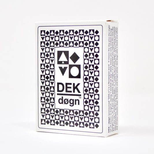 29423 | DEK of Cards: dÃ¸gn DEK (dogn)â€“Scandinavian Design Playing Cards