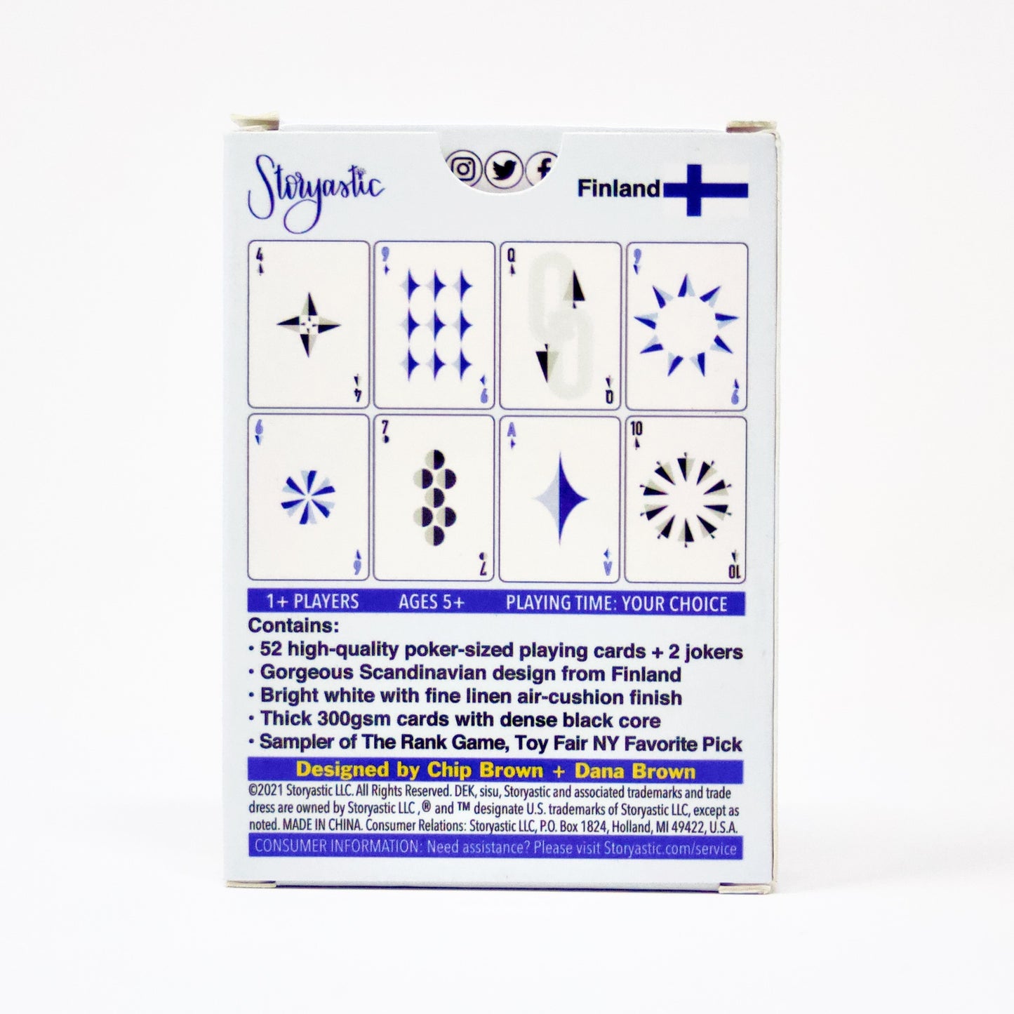 29422 | DEK of Cards: sisu DEK–Scandinavian Design Playing Cards