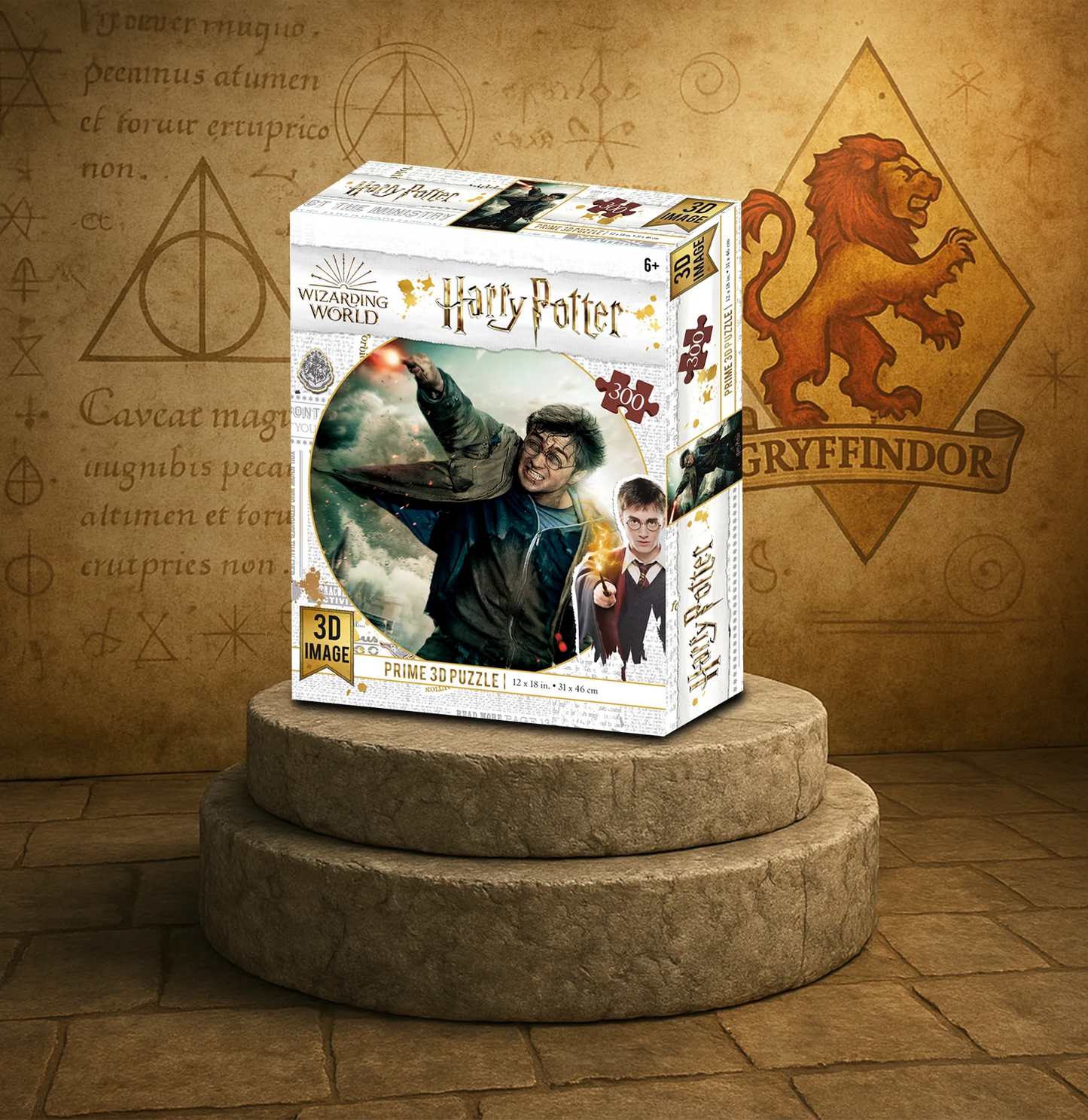 Harry Potter Harry Potter 3D Jigsaw Puzzle 33006 300pc 18x12"