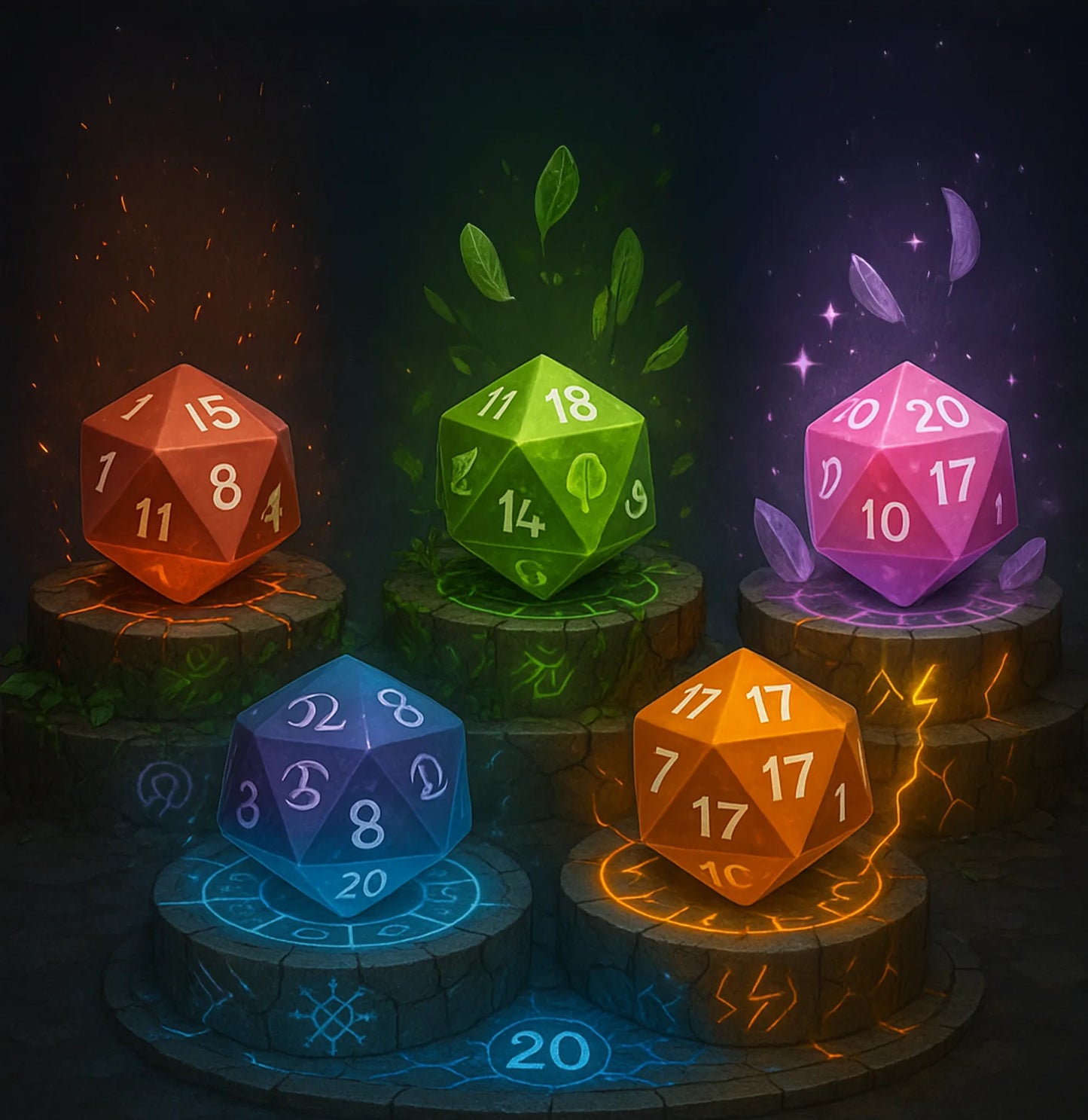 Jumbo Foam D20 – Giant 20-Sided Dice for RPG Games