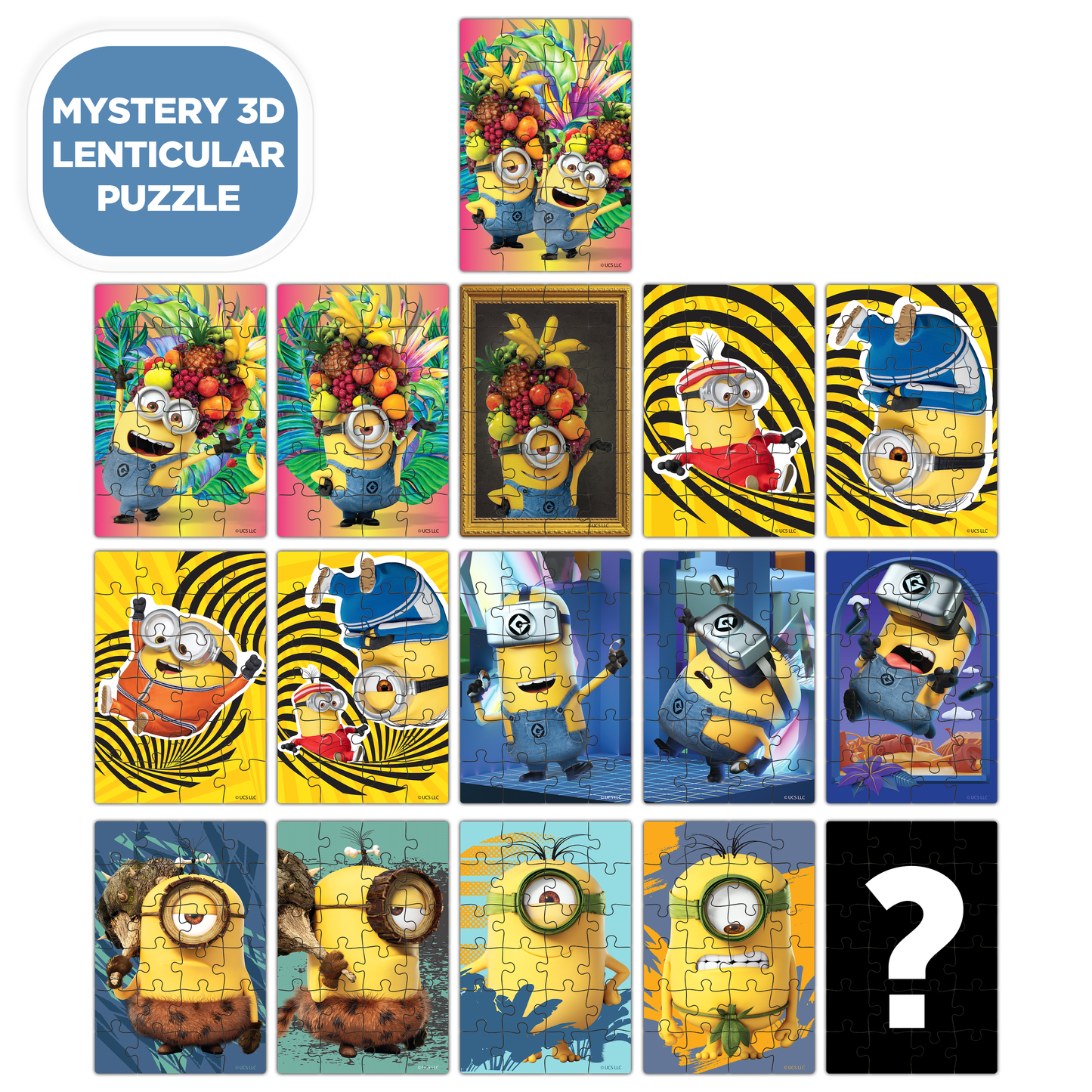14644 Pre-pack Assortment Toy Story/Spider-Man/Princess/Minions Mystery Blind Bag Assortment (64 Unit/CDU includes 47003/47004/47005/47007)