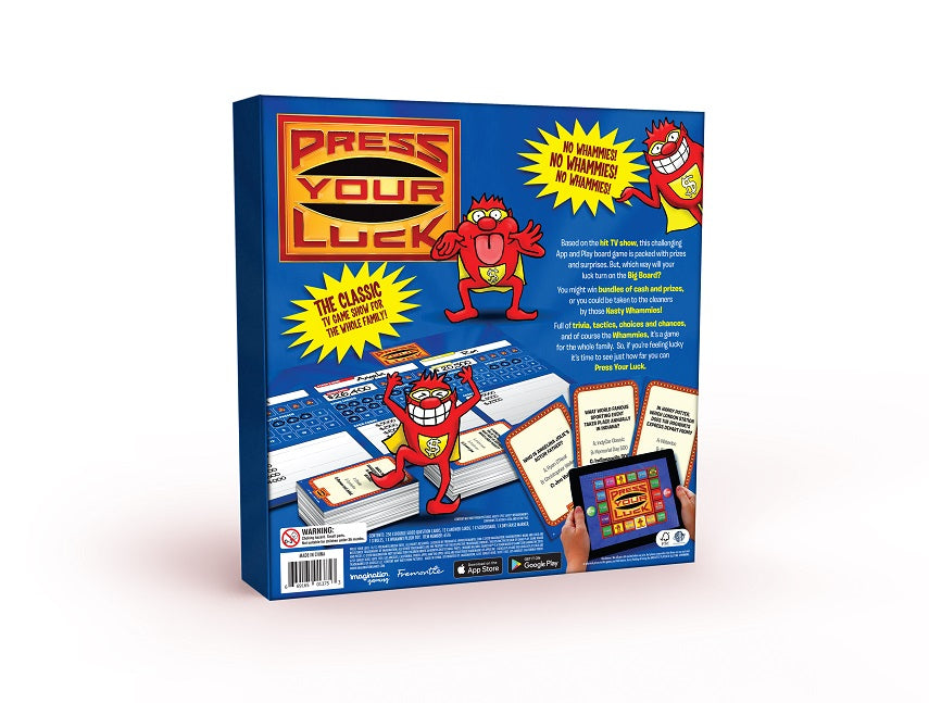 Press Your Luck Game – Classic TV Show Board Game with Plush Whammy