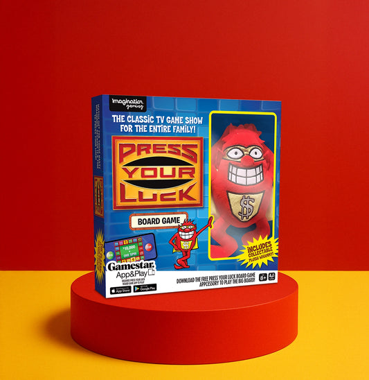 Press Your Luck Game – Classic TV Show Board Game with Plush Whammy