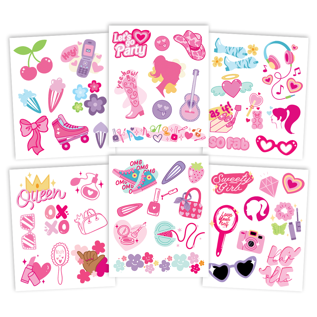 35121 | Savvi Temporary Tattoos - Fabulous Scented Tattoo Pouch