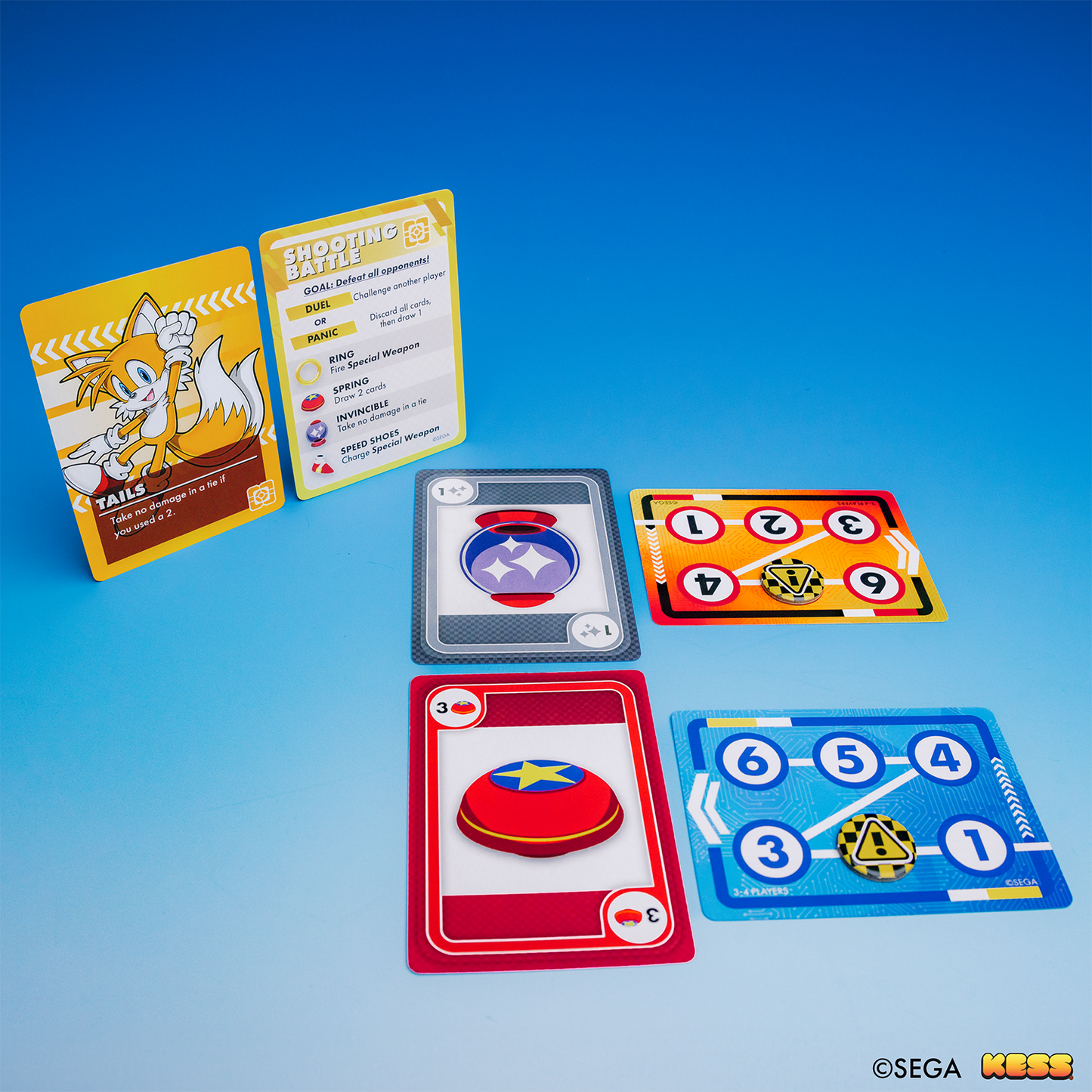 Sonic Speed Battle – Sonic Card Game for 2 Players