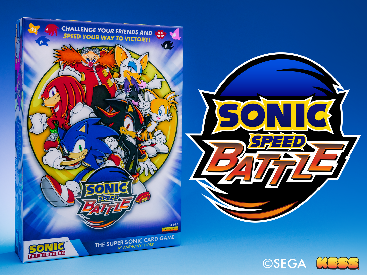 Sonic Speed Battle – Sonic Card Game for 2 Players