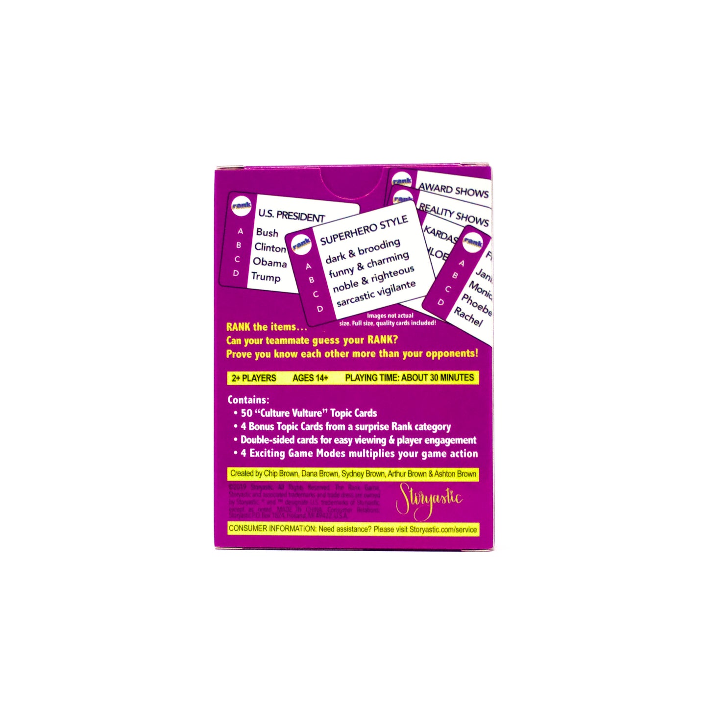 29406 | Culture Vulture: The Rank game Purple Expansion Pack: