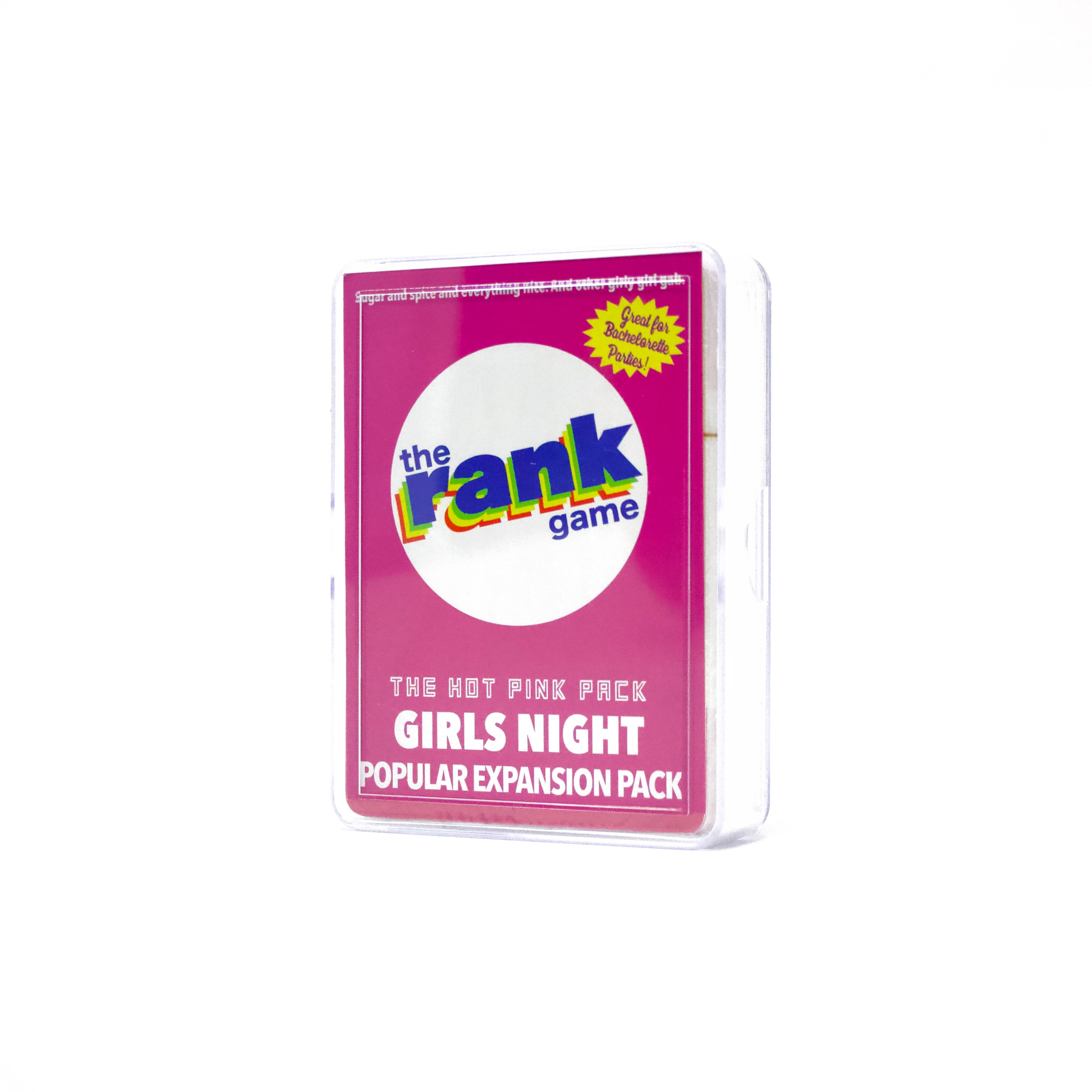 29409 | Girls Night: The Rank Game Hot Pink Expansion Pack – 1Di inc