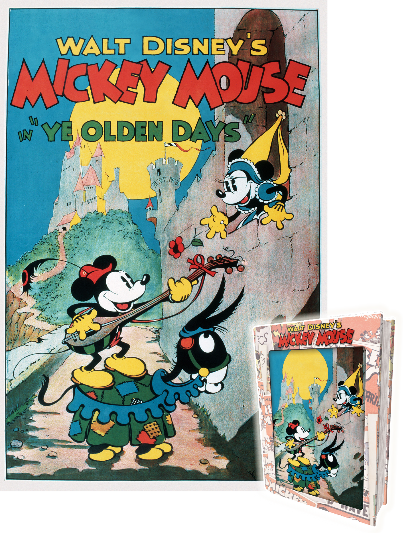 Mickey Mouse 3D Puzzle – 300 Piece Tin Book Edition