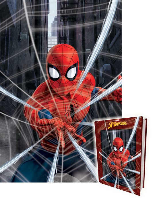 Spider-Man – Marvel 3D Jigsaw Puzzle (300pcs, 18"x12")