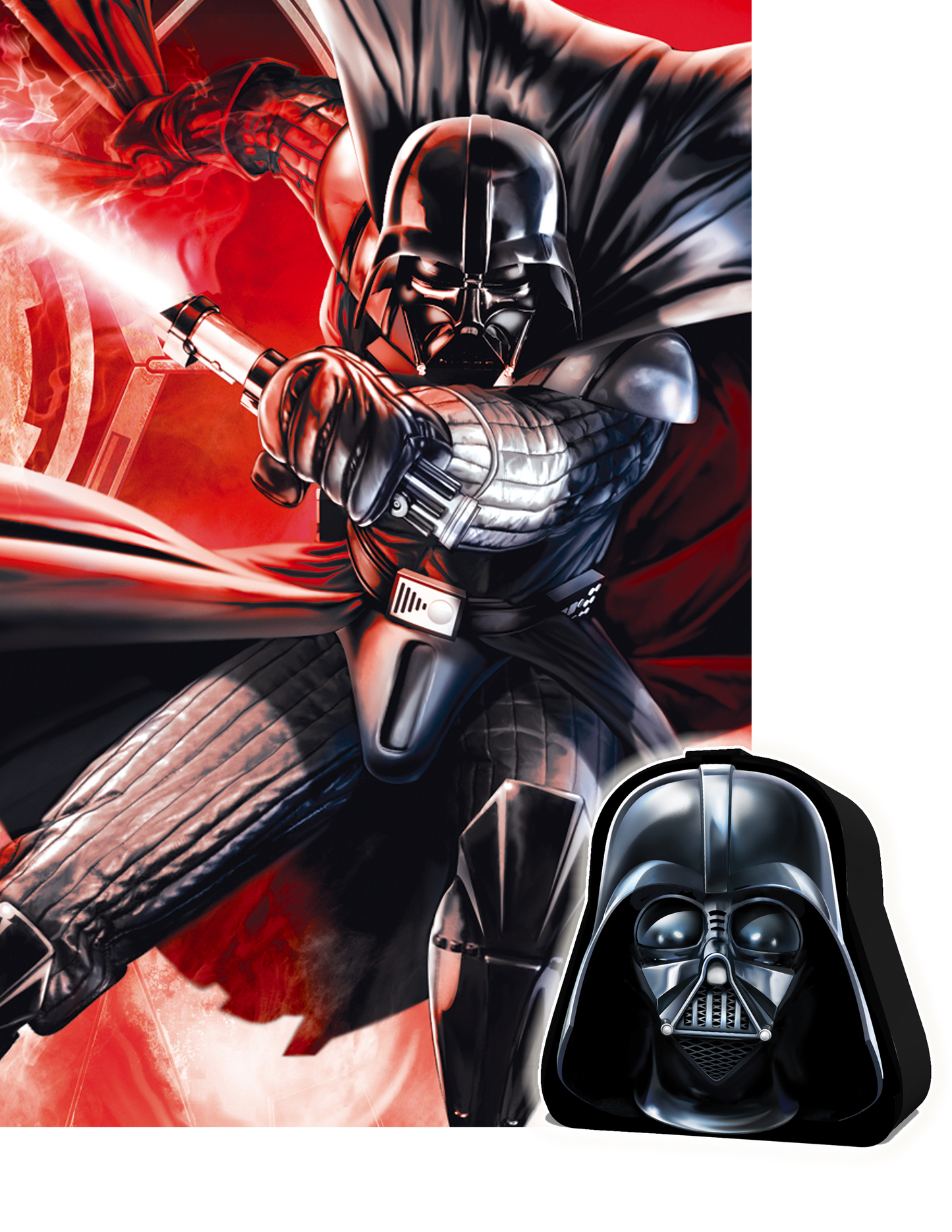 Darth Vader Star Wars 3D Jigsaw Puzzle – 300 Piece Puzzle in Collectible Tin | Prime3D | 12x18" | 1Di Canada