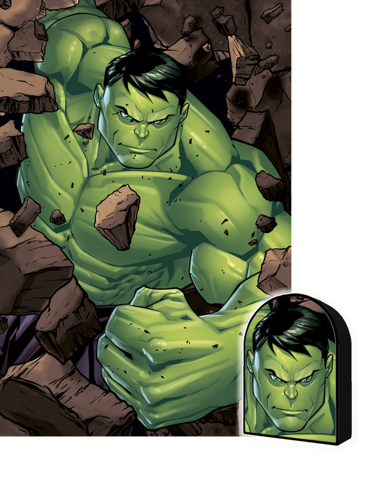 The Hulk Marvel 3D Jigsaw Puzzle in Tin Box Packaging 35583 300pc 12x18"