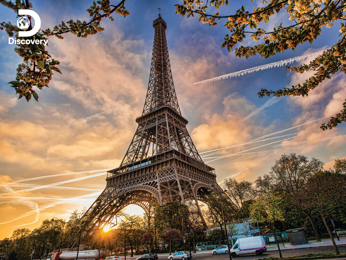 Eiffel Tower, Paris Discovery 3D Jigsaw Puzzle 10080 500pc  24x18"