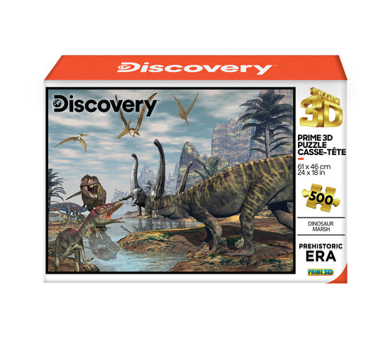 10087 | Discovery Dinosaur Marsh 500pc 24x18"