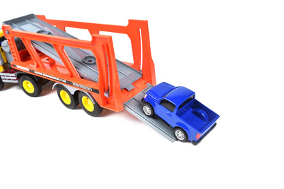 101744 | L&S 17" Transport with 4 Diecast Trucks