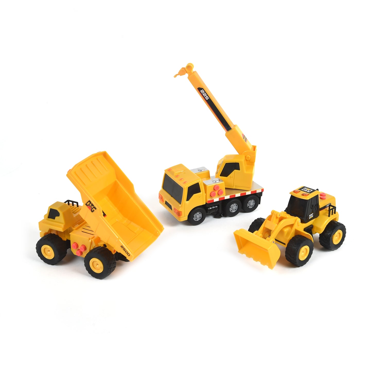 L&S Mini Construction Vehicles – 3-Pack Set