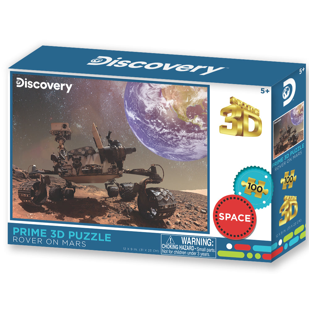 Rover on Mars Discovery 3D Jigsaw Puzzle 10659 100pc 12x9"