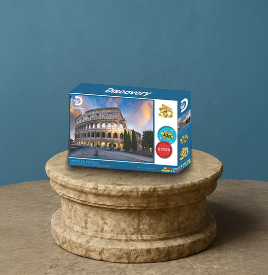 10106 | The Colosseum, Rome Discovery Prime 3D Jigsaw Puzzle 10106 500pc 24x18"
