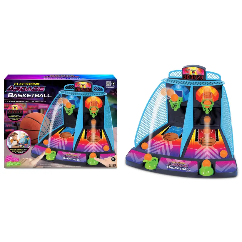 Ambassador Electronic Arcade Basketball Game, Bring the Arcade Home | Ambassador | GPD802