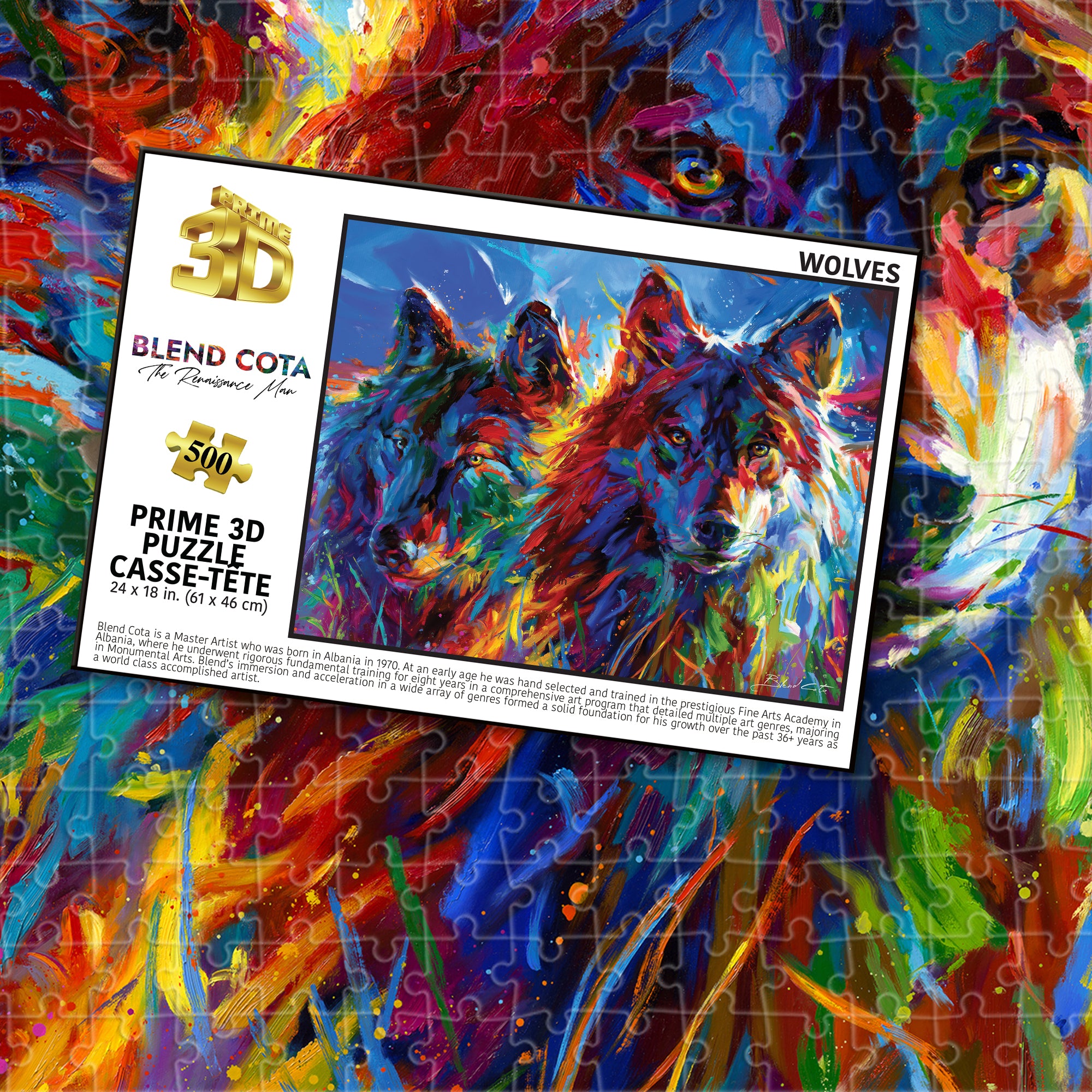 20069 Blend Cota Wolves 500pc 24x18