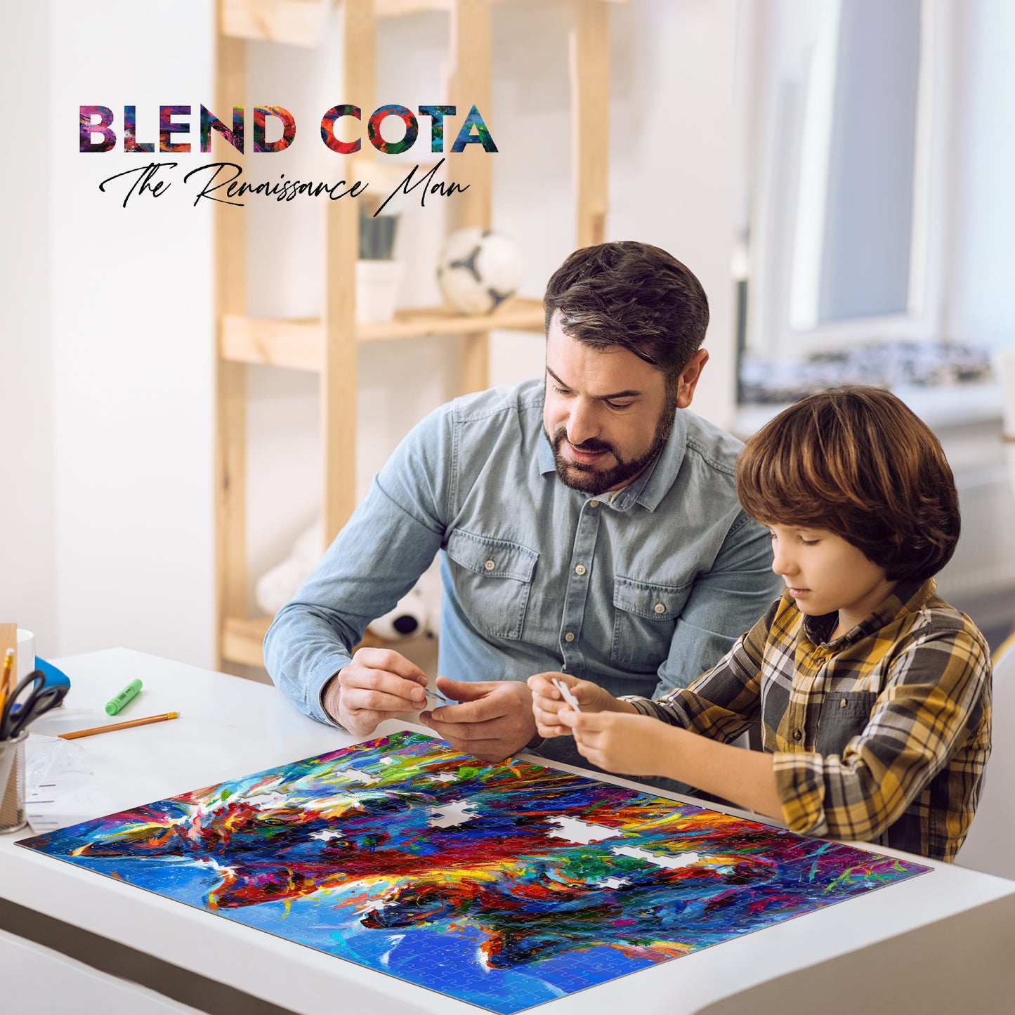 20069 Blend Cota Wolves 500pc 24x18"