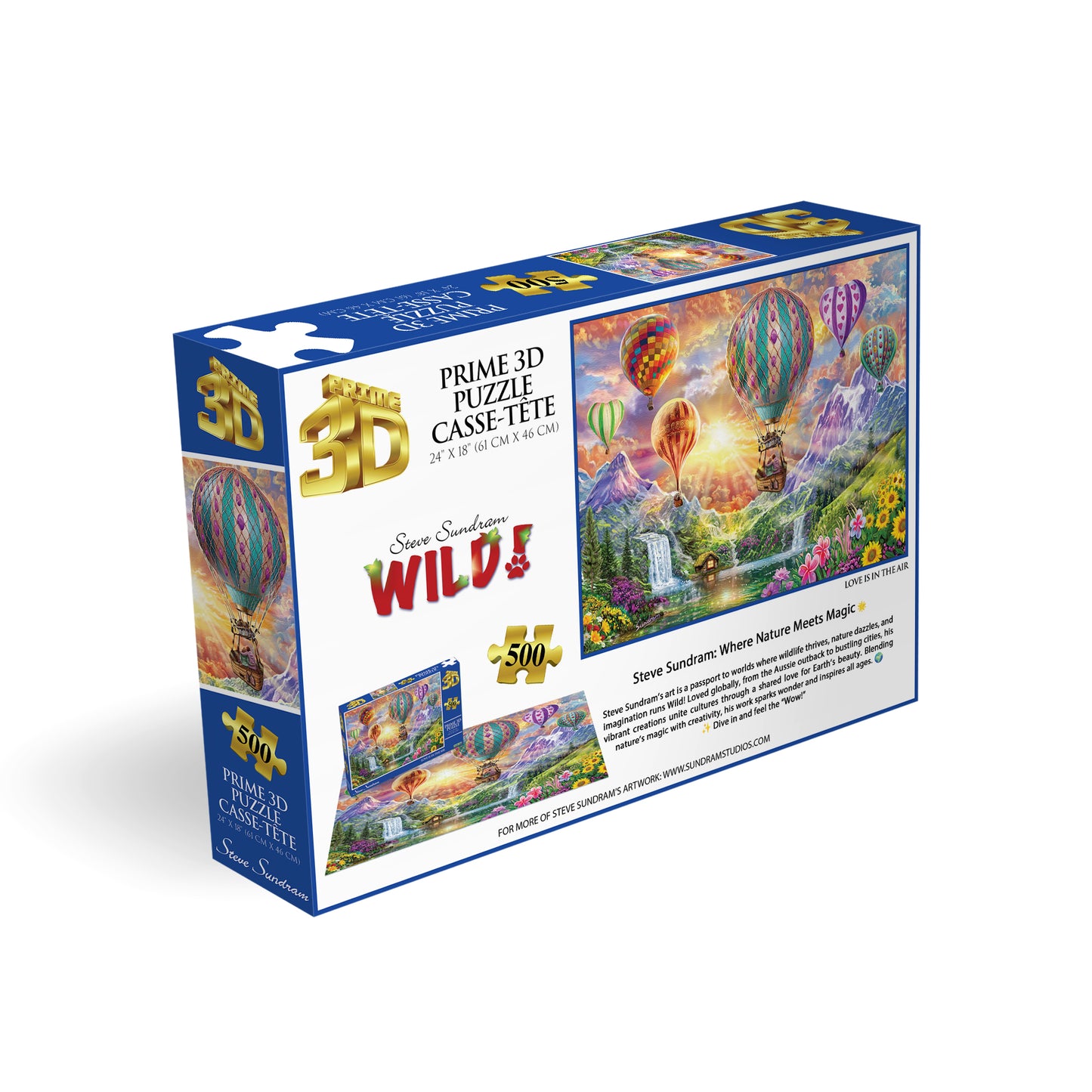 20074 Steve Sundram Love is in the Air 500pc 24x18"