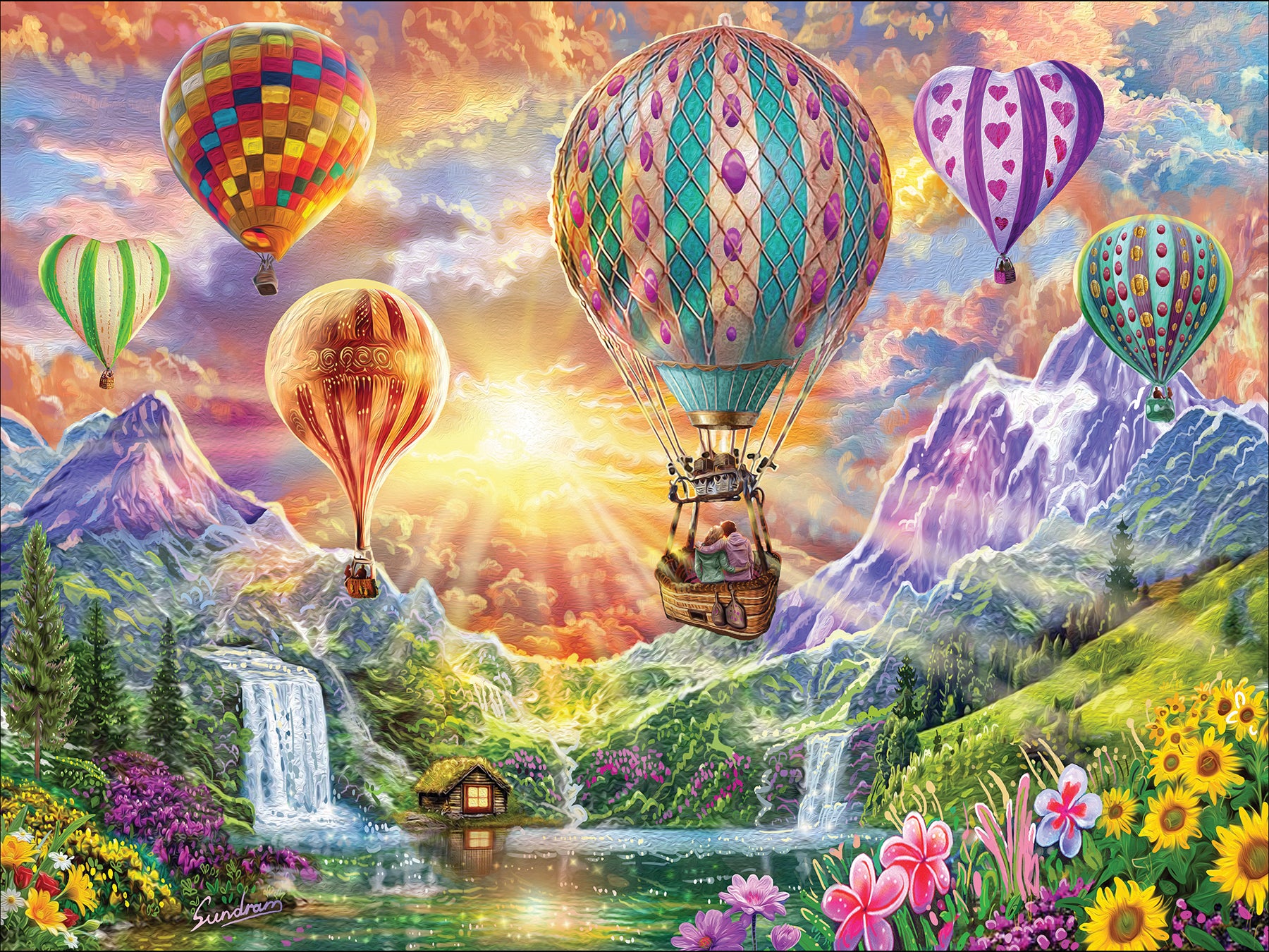 PUZZLE/38Beets：未開封CD 20074 Steve Sundram Love is in the Air 500pc 24x18