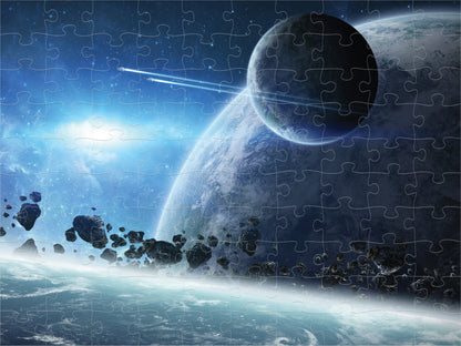 20667 3D/2D Prime 3D Space Astronaut & Stars 100pc 12x9"