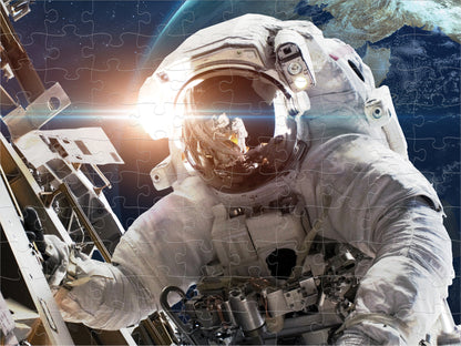 20667 3D/2D Prime 3D Space Astronaut & Stars 100pc 12x9"