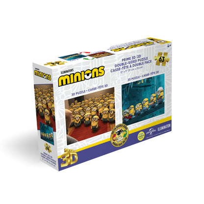 20723 3D/2D Universal Minions 63pc 12x9"