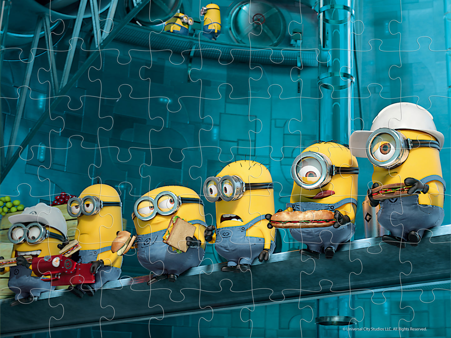 20723 3D/2D Universal Minions 63pc 12x9"