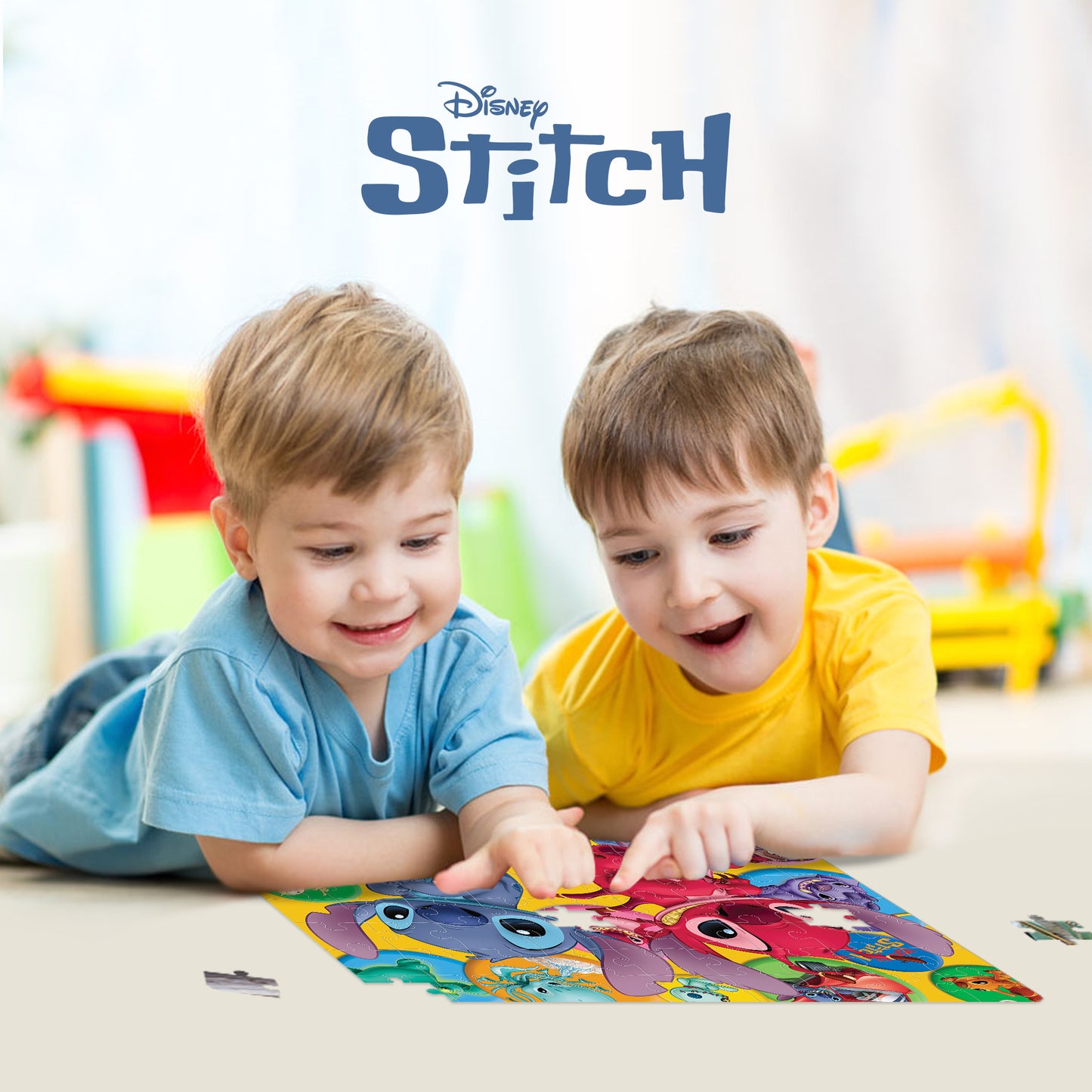 20724 3D/2D Disney Stitch 63pc 12x9"