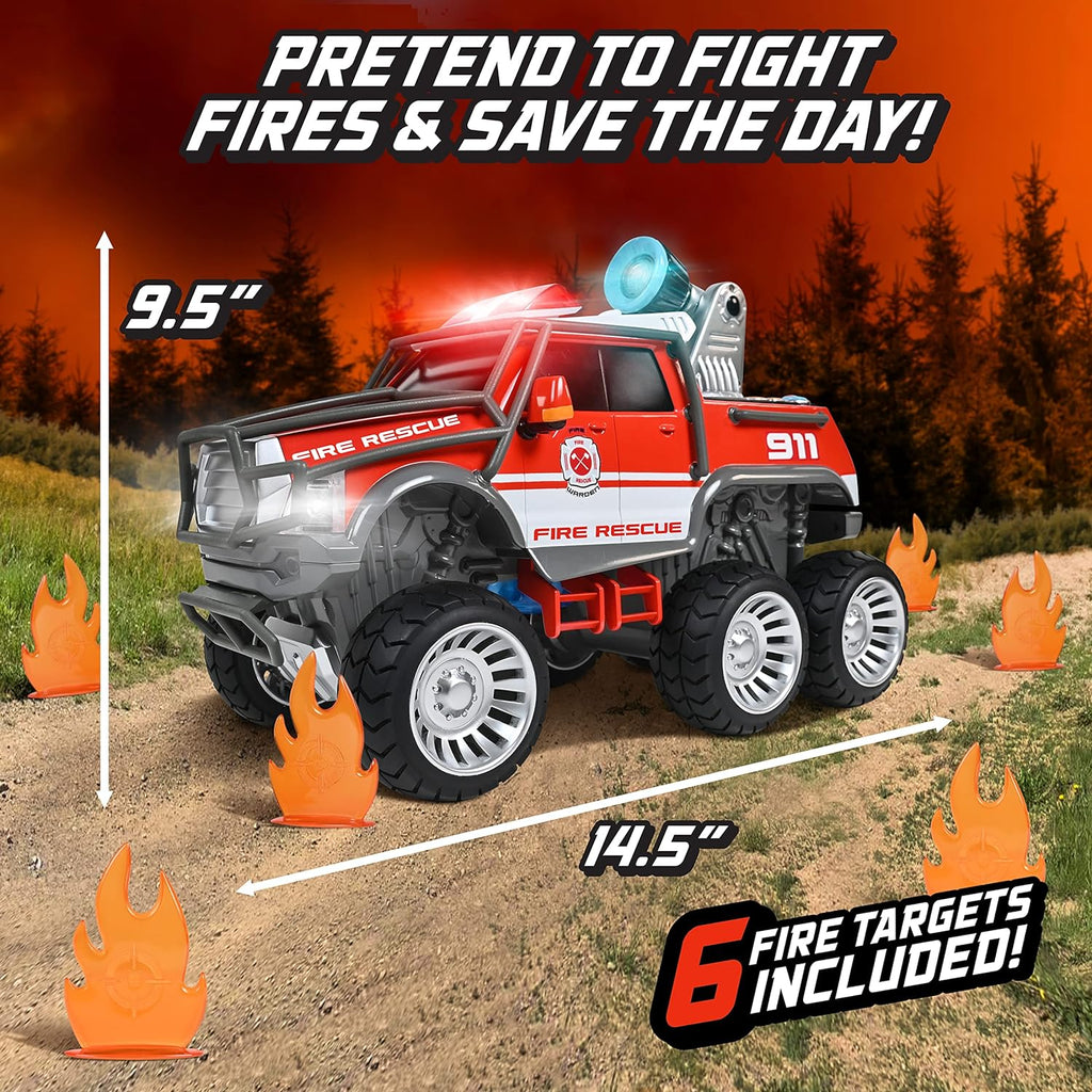 L&S Bushfire Mega Truck – Water Shooting Rescue Vehicle
