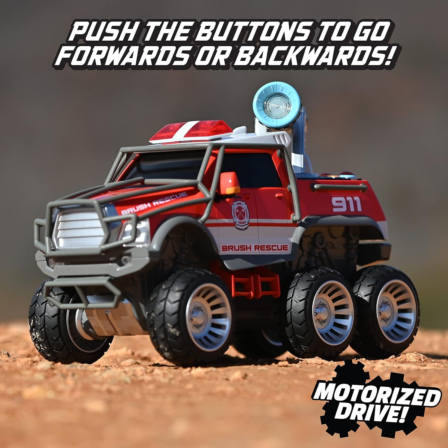 L&S Bushfire Mega Truck – Water Shooting Rescue Vehicle