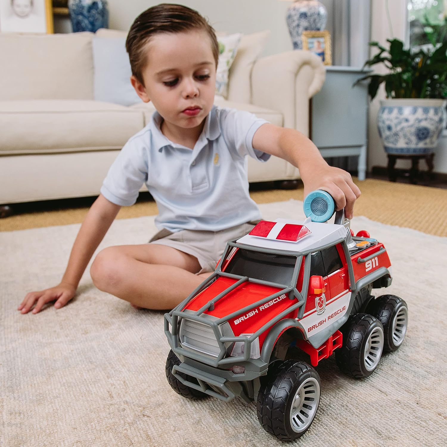 L&S Bushfire Mega Truck – Water Shooting Rescue Vehicle