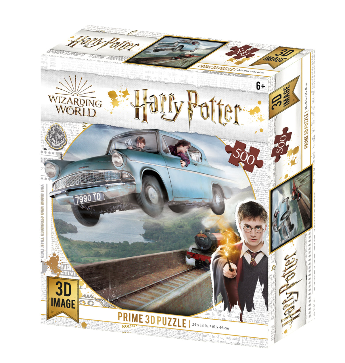 32512 | Ford Anglia Harry Potter 3D Jigsaw Puzzle 32512 500pc 24x18"