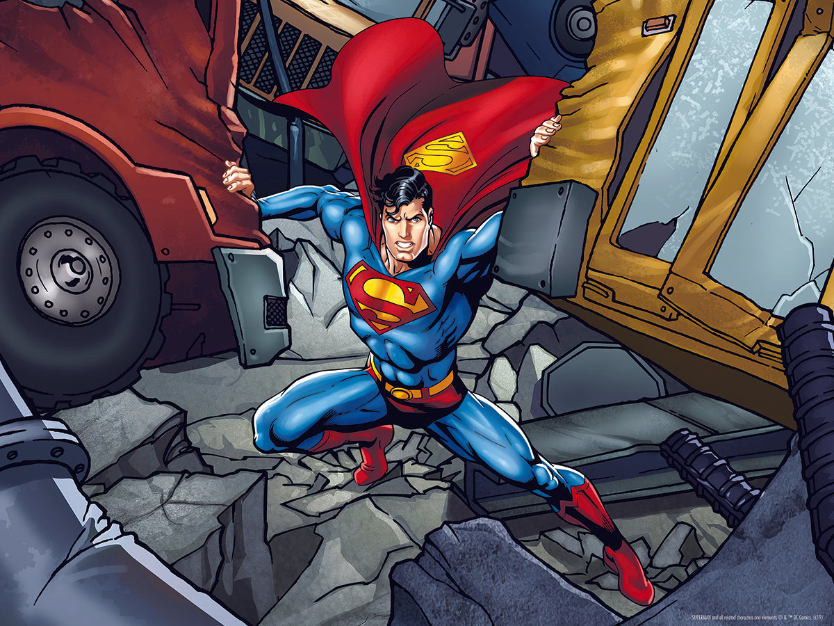 Superman Strength DC Comics 3D Jigsaw Puzzle 32523 500pc 24x18"