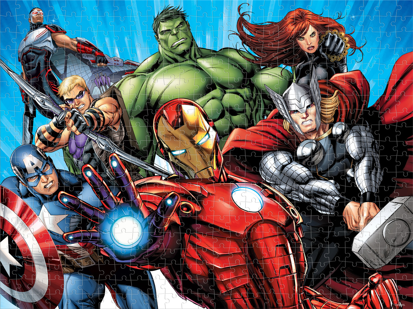 Avengers Assemble 3D Jigsaw Puzzle – 500-Piece Marvel Puzzle | Prime3D | 24x18"