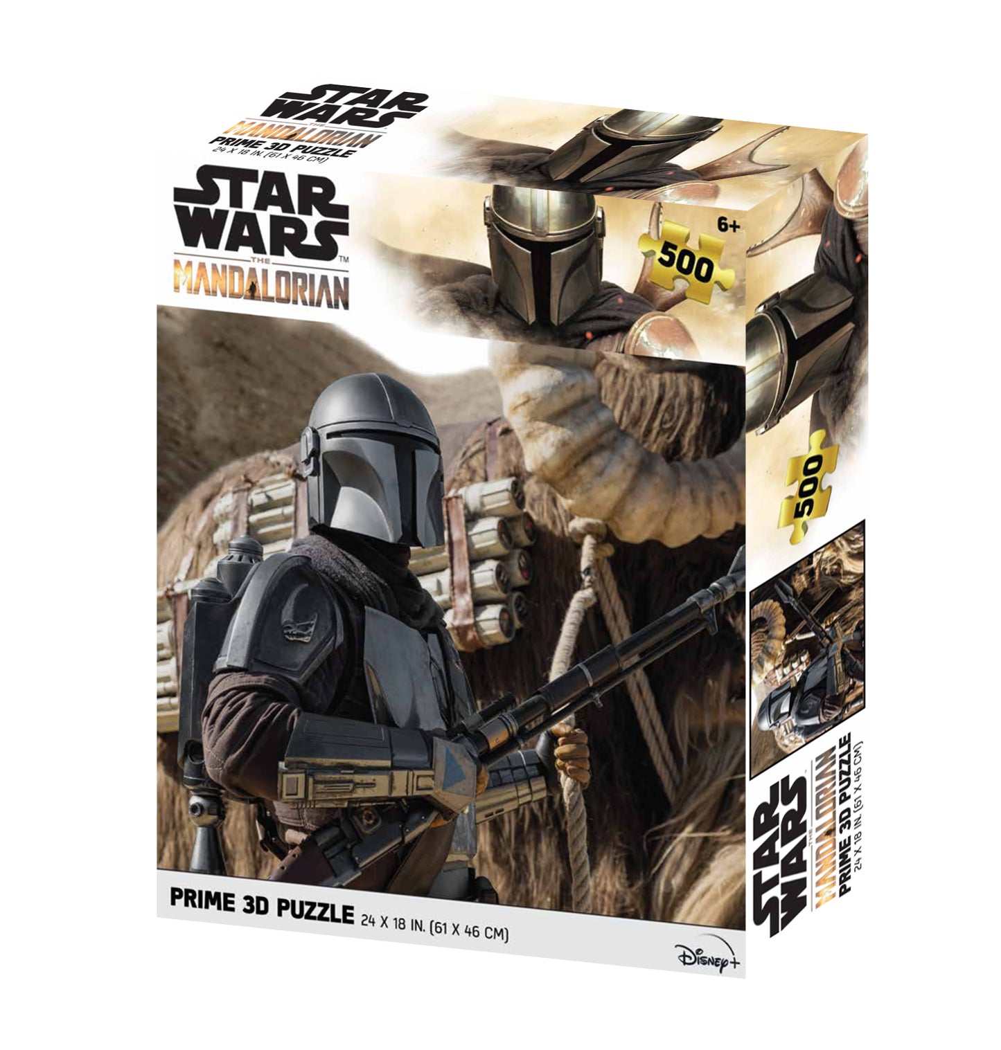 32630 | The Mandalorian Star Wars 3D Jigsaw Puzzle 32630 500pc 24x18"