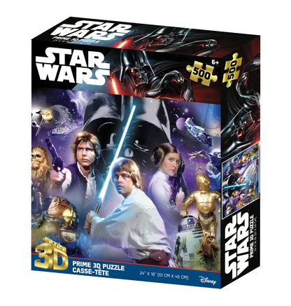 Star Wars Luke Skywalker Jedi 3D Puzzle – Prime3D Classic Edition