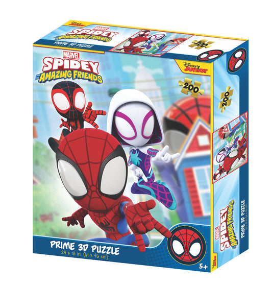 Spidey & his Amazing Friends Marvel 3D Jigsaw Puzzle 32668 200PC 24x18"