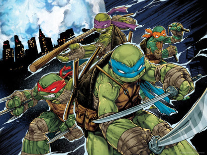 Nickelodeon Teenage Mutant Ninja Turtles 500pc | Prime 3D Lenticular Jigsaw Puzzle | 24x18" | 32721