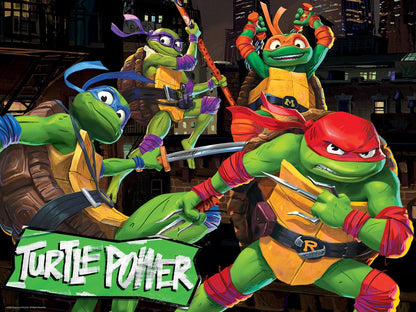 Nickelodeon Teenage Mutant Ninja Turtles Turtle Power 500pc | Prime 3D Lenticular Jigsaw Puzzle | 24x18" | 32767