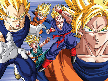 32848 Toei DragonBall Z Fight Scene 500pc 24x18"