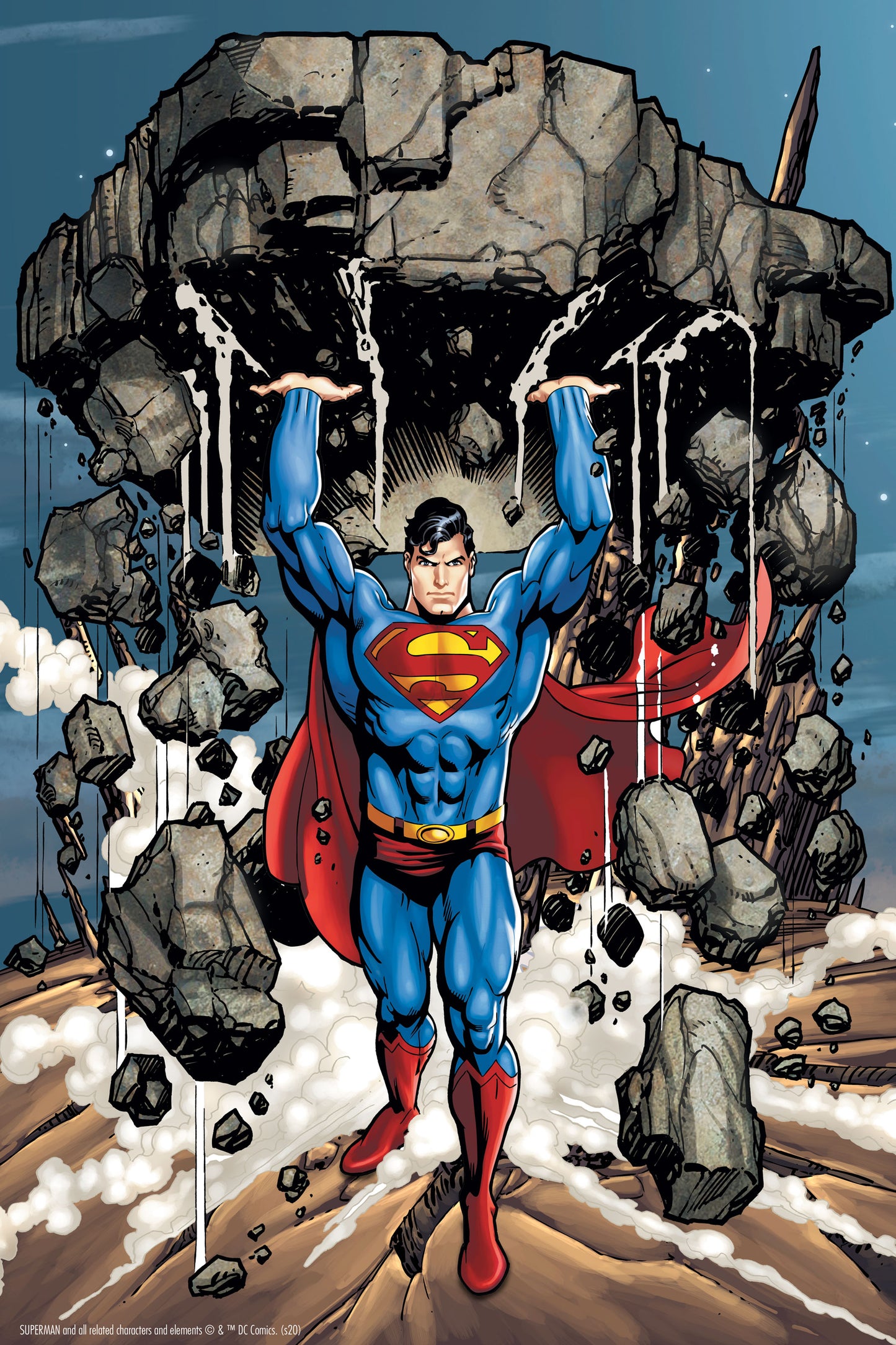 Superman Super Strength DC Comics 3D Jigsaw Puzzle 33005 300pc 18x12"