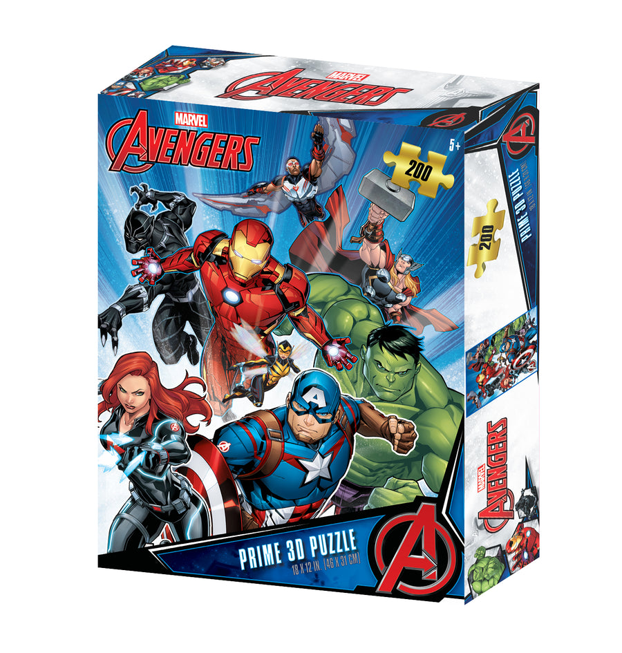 Avengers Marvel 3D Jigsaw Puzzle 33032 200pc 18x12"