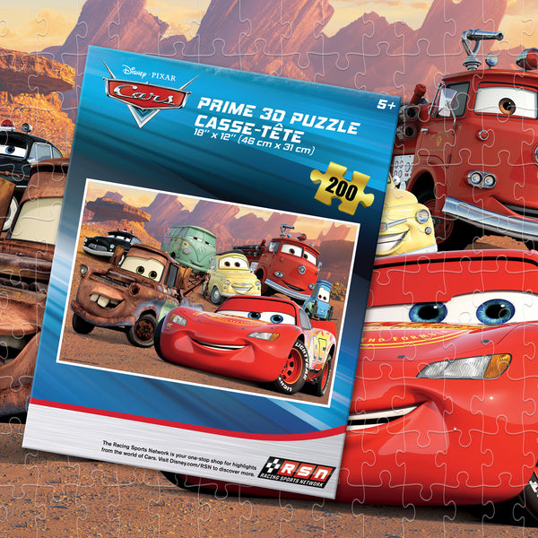 33037 Disney Cars Group Photo 200pc 18x12