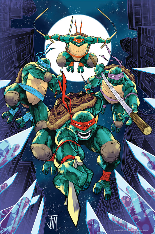 33215 | TMNT Prime 3D Jigsaw Puzzle 33215 150pc 12x18"