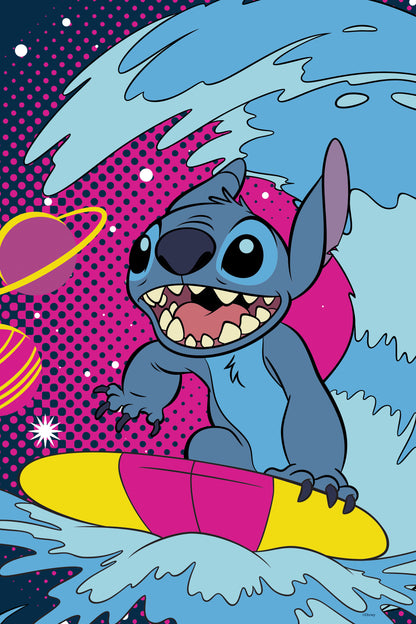 33393 Disney Stitch Surf 200pc 18x12"